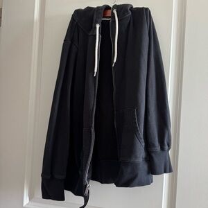 Gap Black Zip-Up Hoodie M
